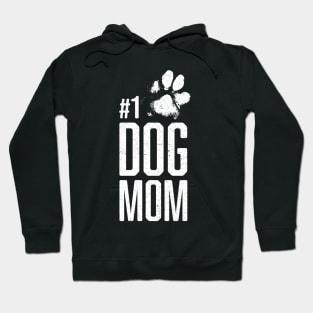 #1 Dog Mom - Number One Dog Lover Gift Hoodie